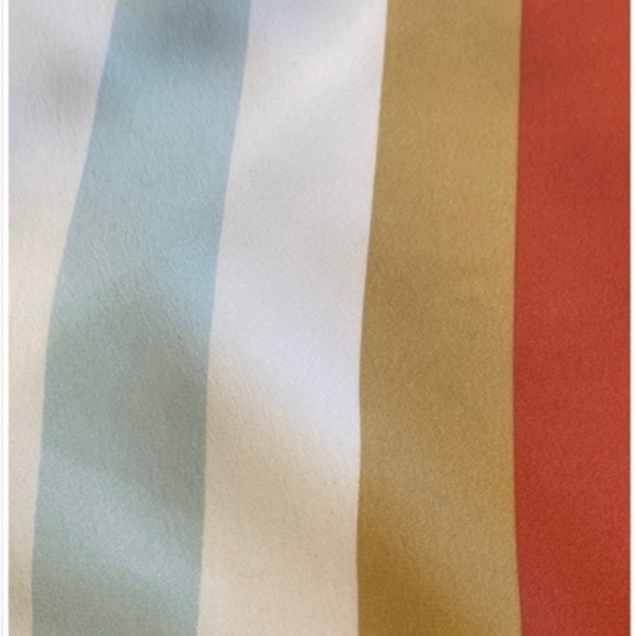 Volcom Flavor Up Striped Cami Slip Dress | Size M | Rainbow Boho - Picture 10 of 14